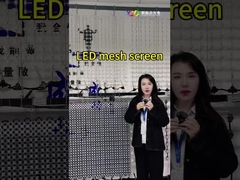 IP67 LED Grid Outdoor Screen Advertising Sign DC12V Pixel Dot 20mm Tamanho do painel