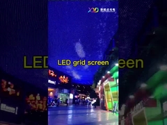 P31.25 Ecrã de malha LED transparente impermeável para sinalização de salas de exposições