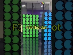 15mm 8x8 Flip Dot Mecânico Display Screen Interativo Flip Billboard Retailer